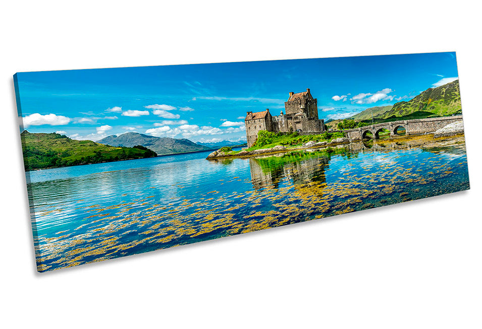 Eilean Donan Castle Scotland Blue