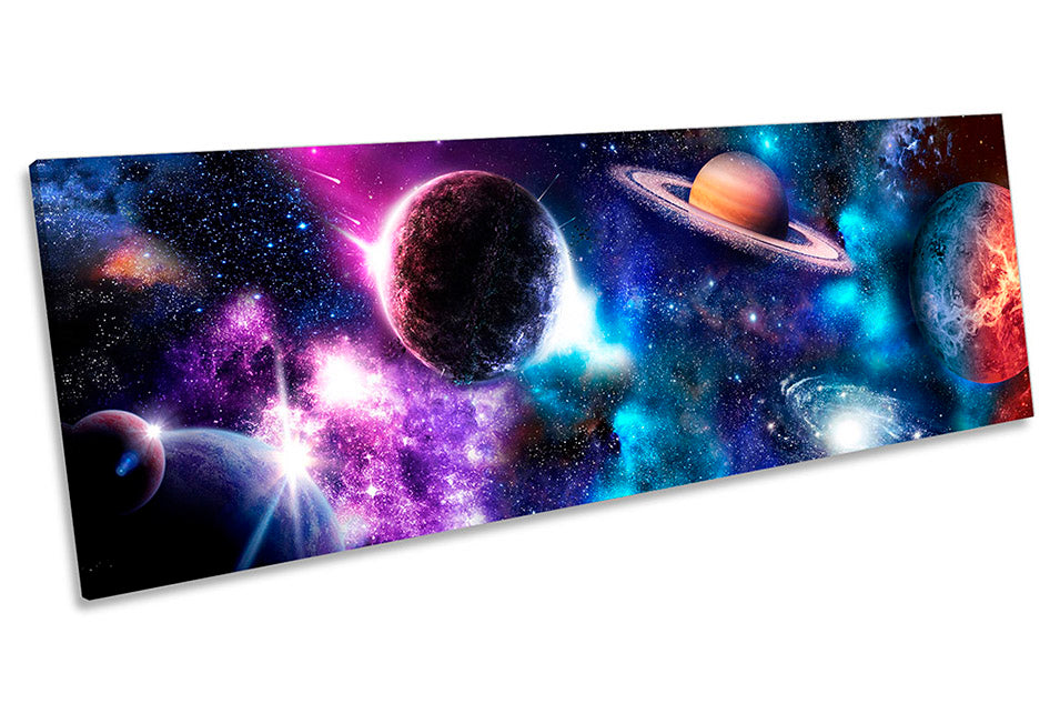 Space Astronomy Planets Multi-Coloured