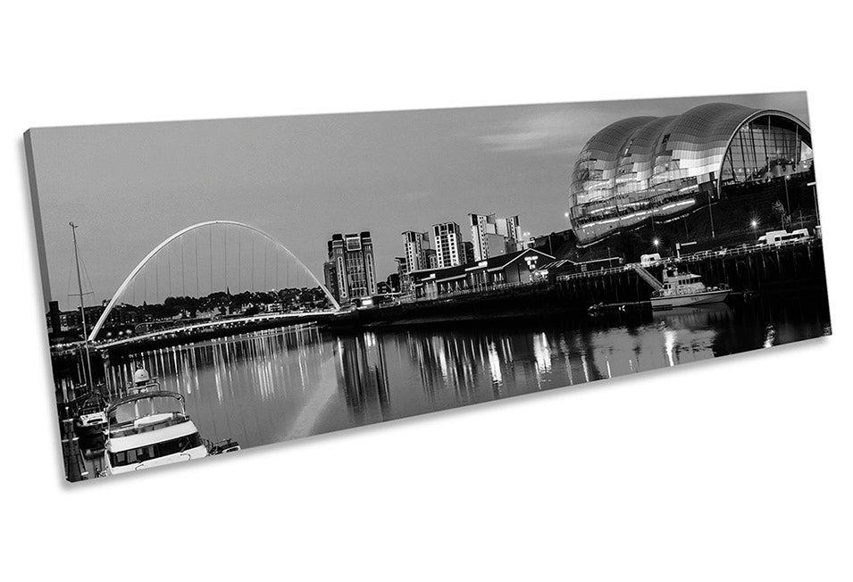Millennium Bridge Newcastle Black & White