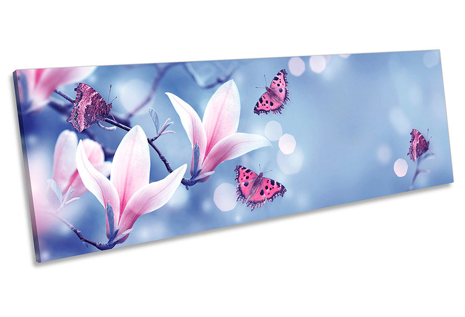 Butterfly Blossom Floral Pink