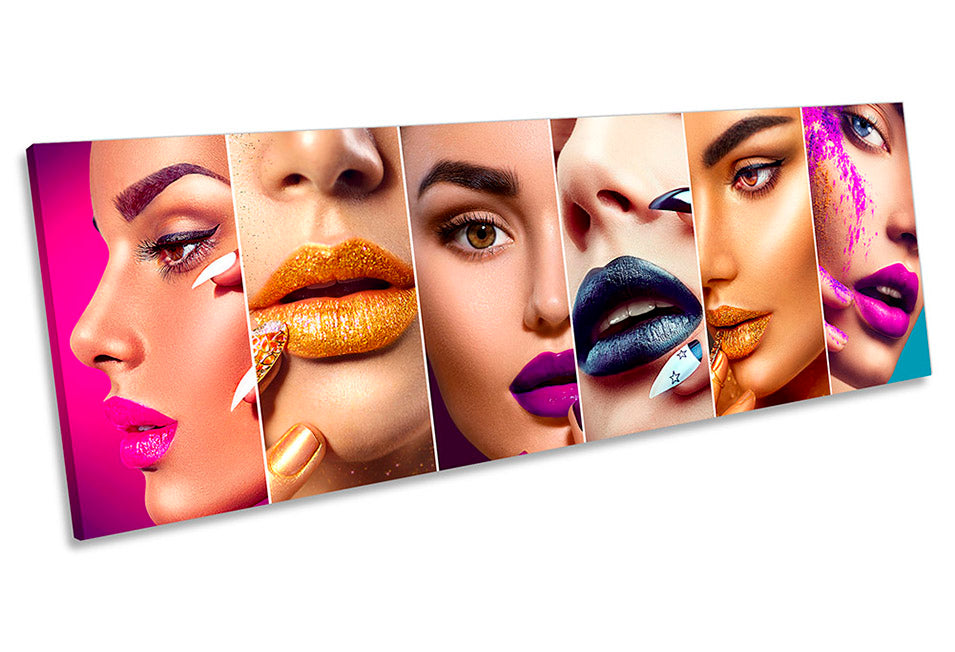 Beauty Lips Makeup Salon Multi-Coloured