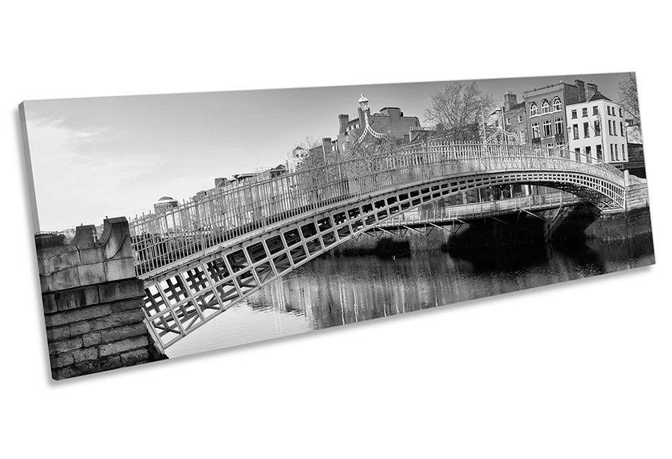 Ha'penny Bridge Dublin Black & White