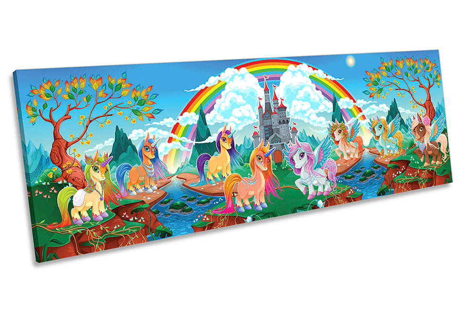 Unicorn Fairy Tale Rainbow Multi-Coloured