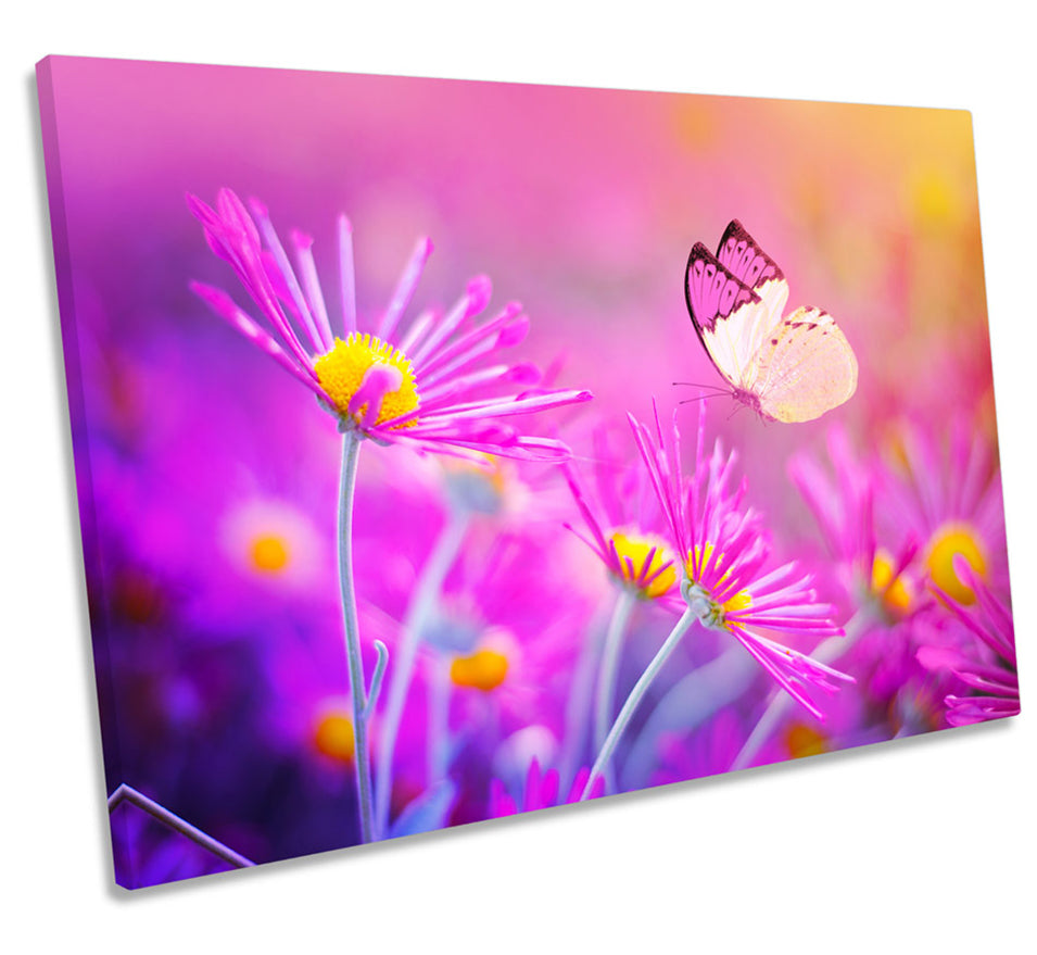 Summer Blossom Floral Butterfly