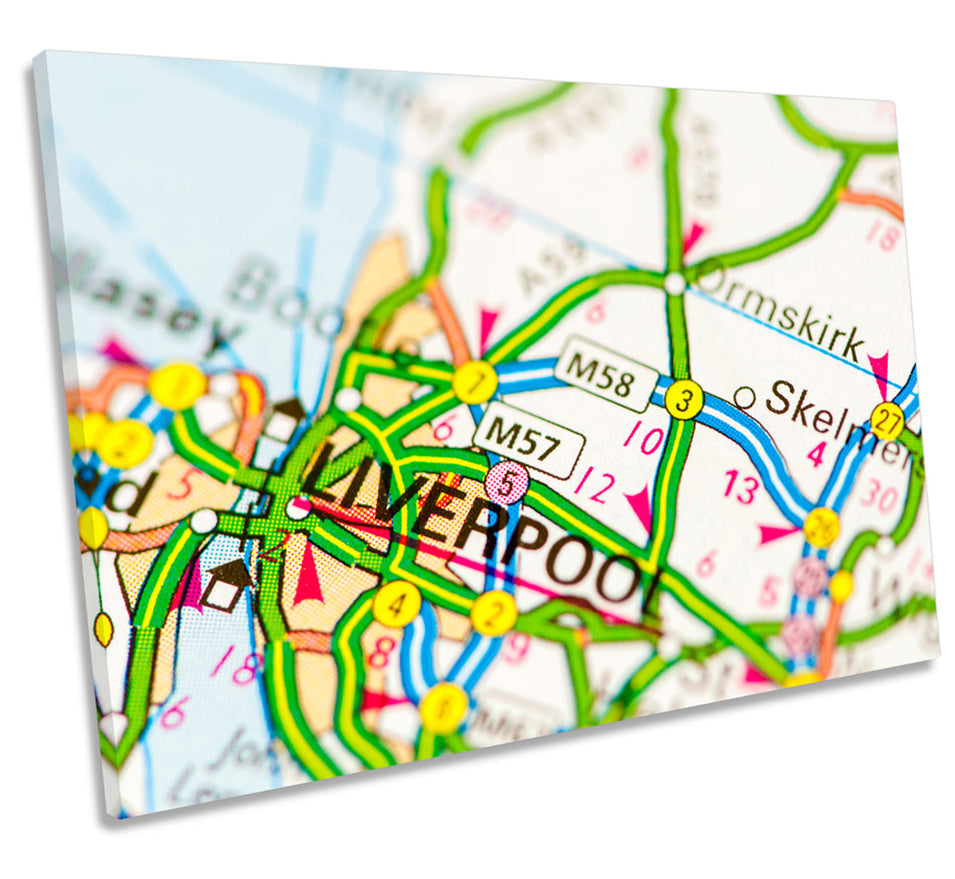 Map of Liverpool City