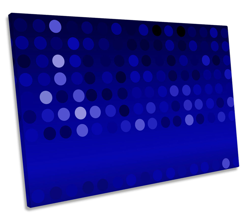 Abstract Blue Spots