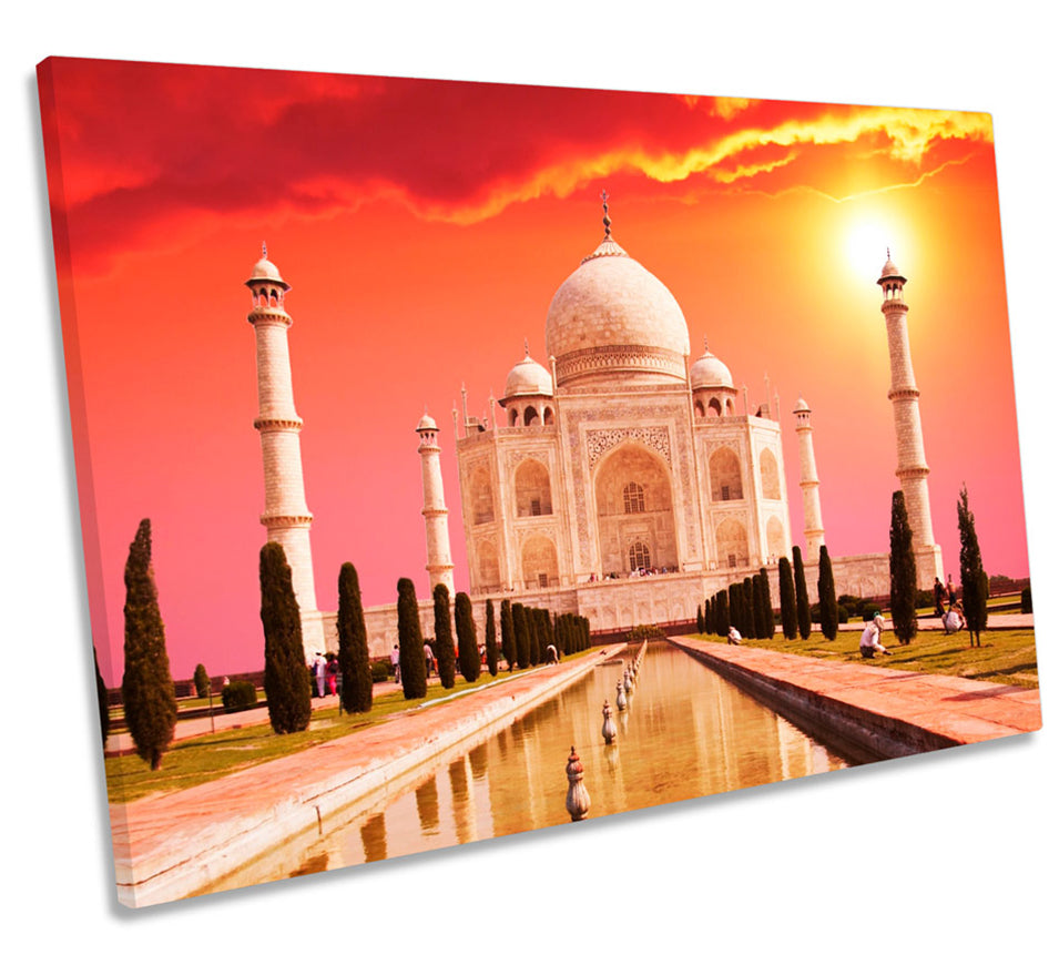 Taj Mahal Sunset India