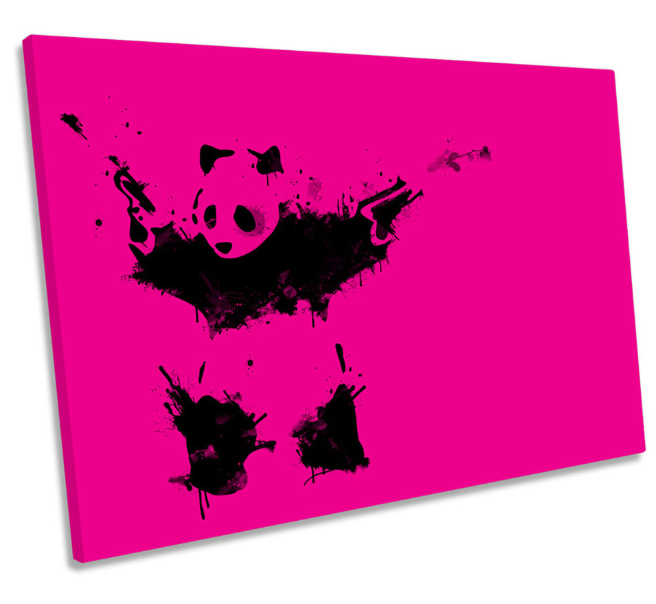 Banksy Panda Pandamonium