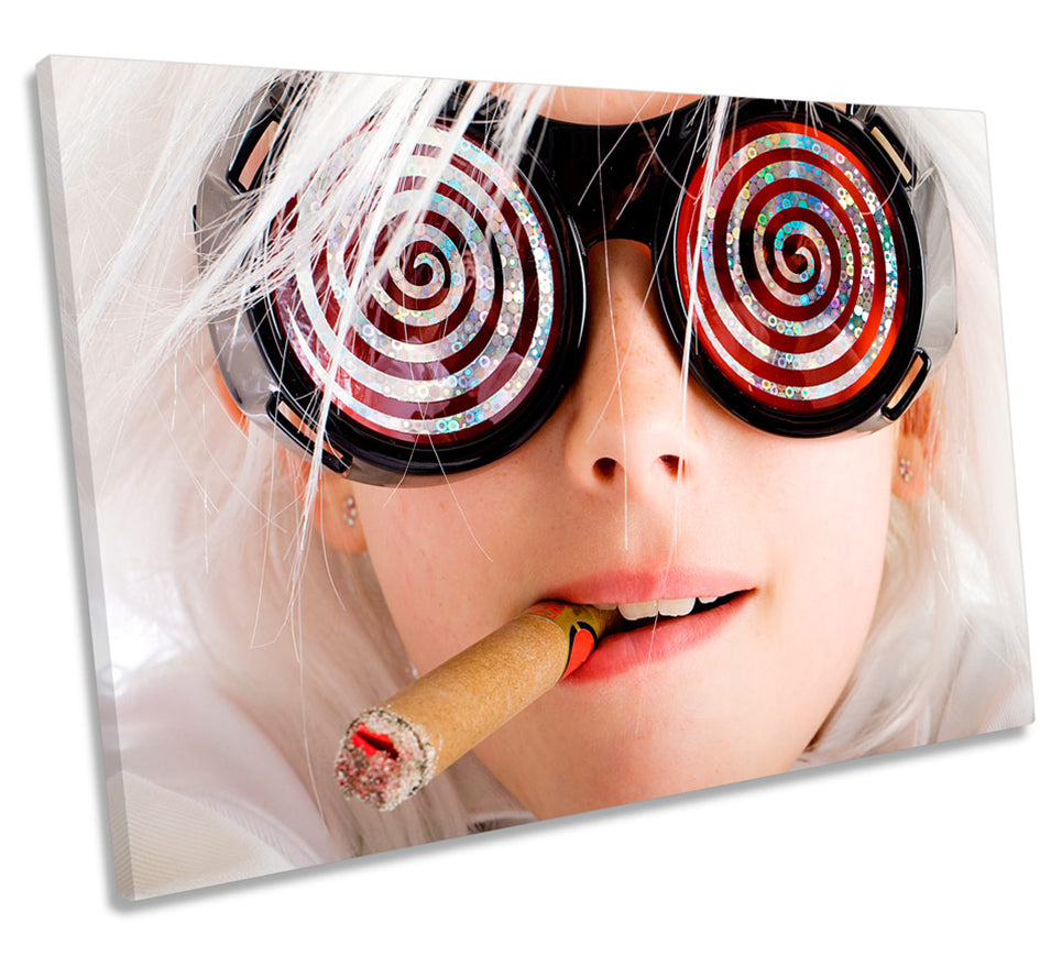Fashion Girl Sunglasses Cigar