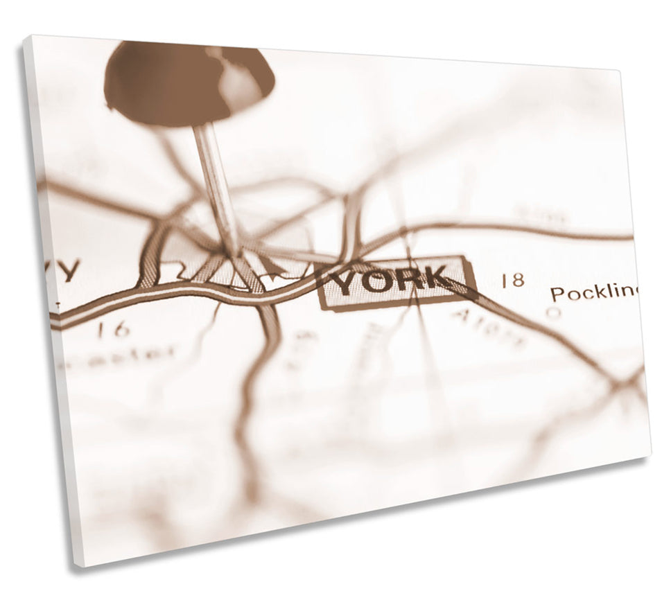 Map of York City