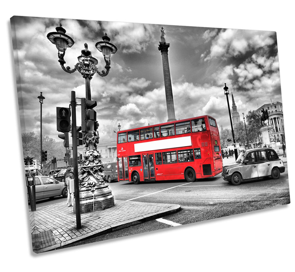 London Red Bus Trafalgar Square City
