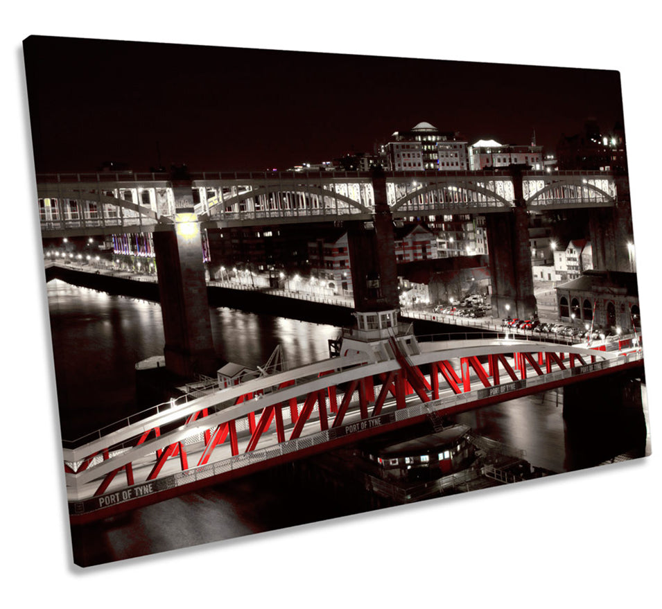 Newcastle River Tyne Swing Bridge