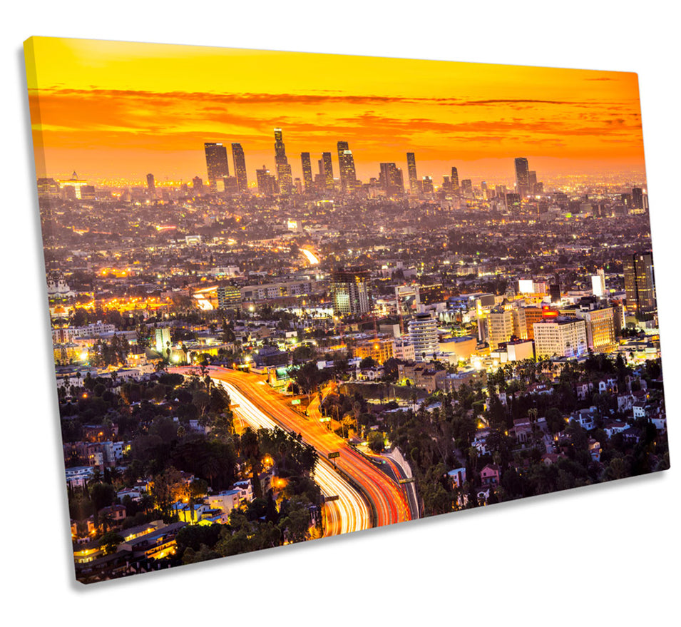 Los Angeles Sunset City