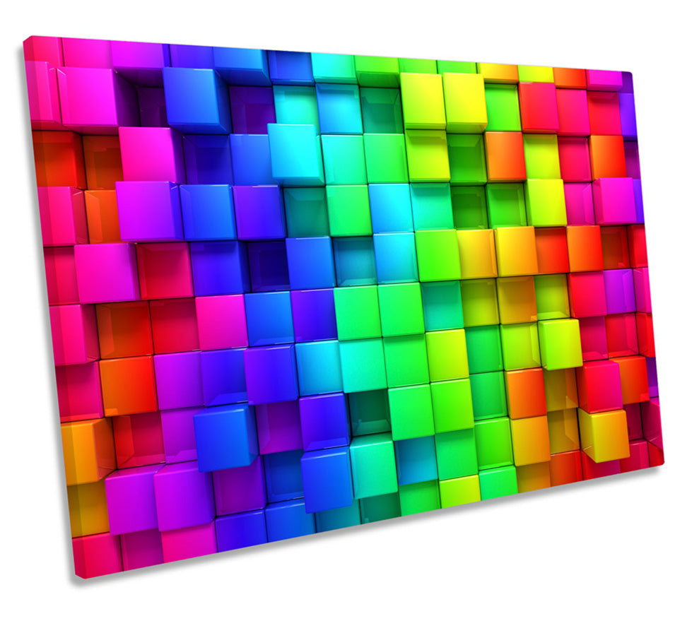 Colourful Abstract Blocks