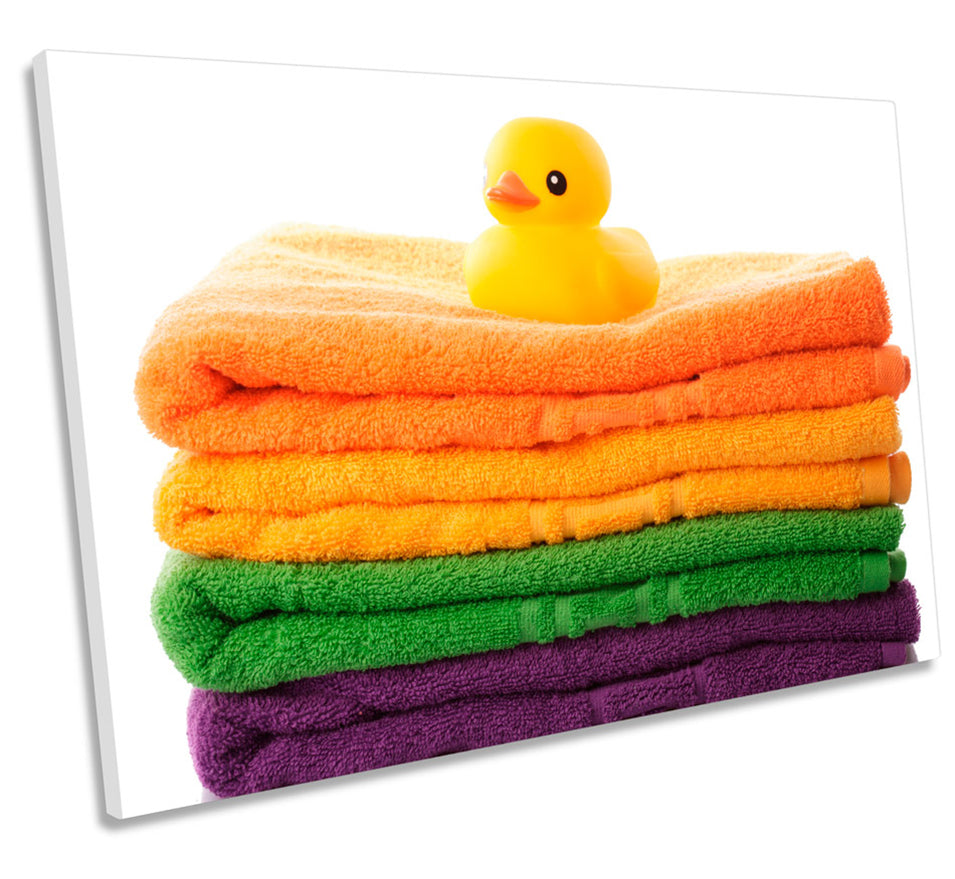 Bathroom Towels Rubber Duck