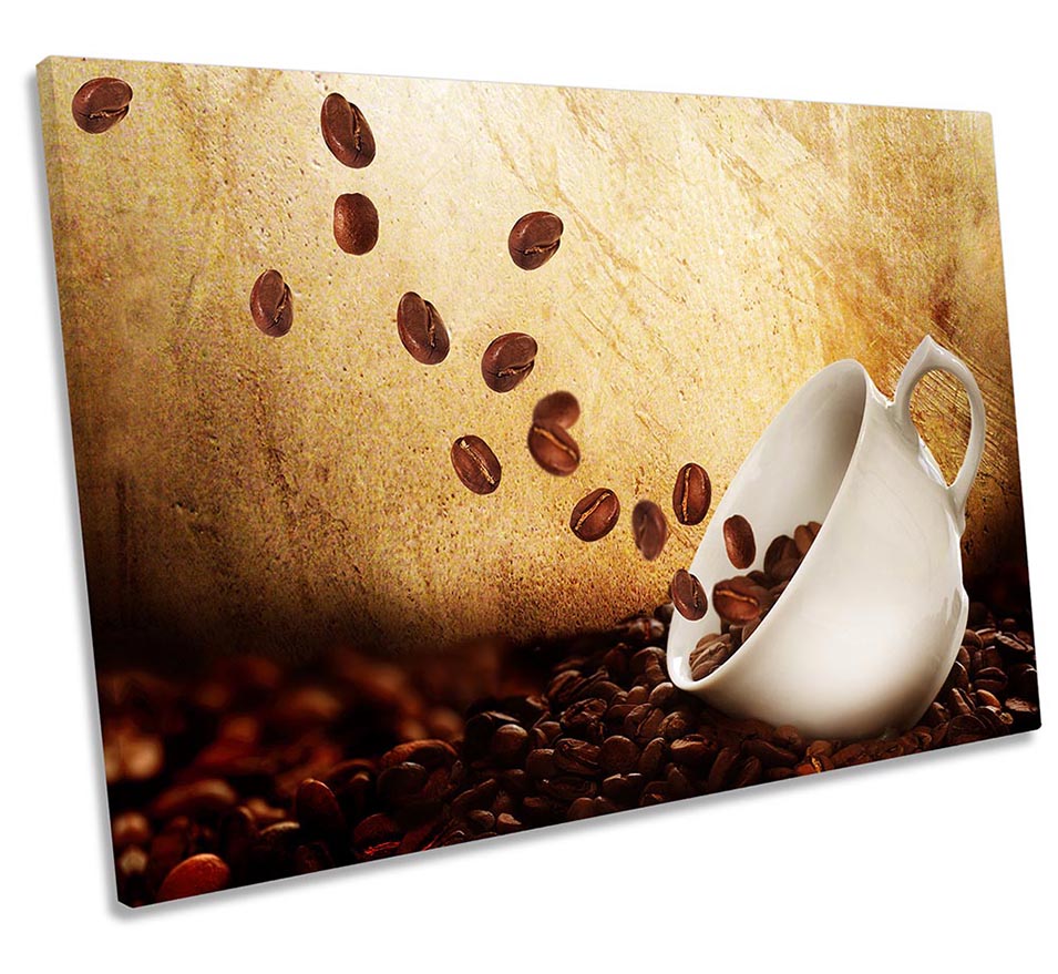 Coffee Beans Cup Brown
