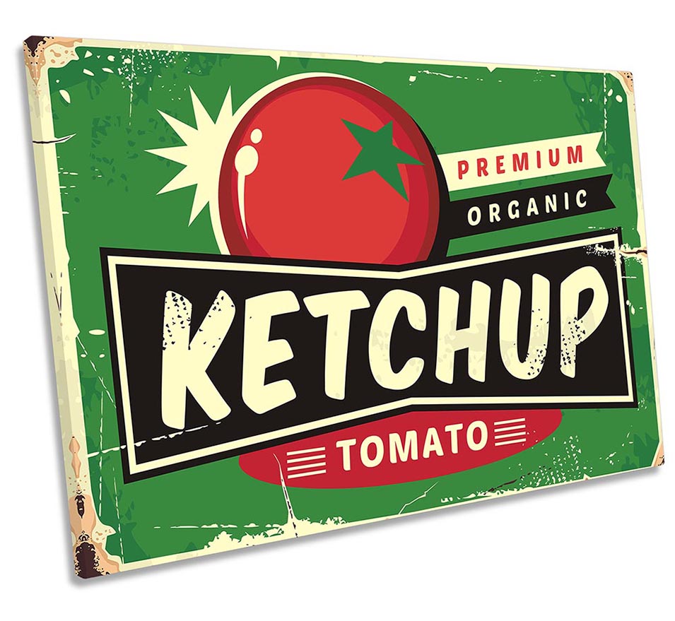 Tomato Ketchup Retro Kitchen