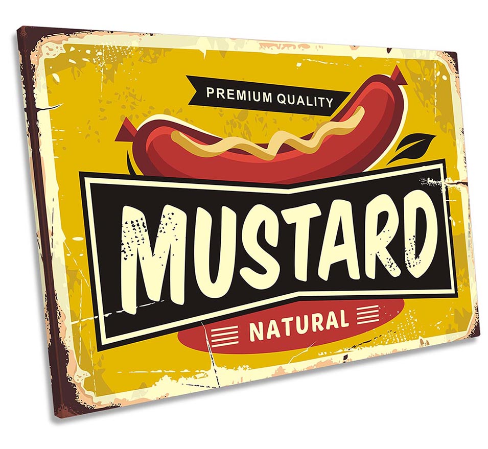 Mustard Suace Kitchen Sign