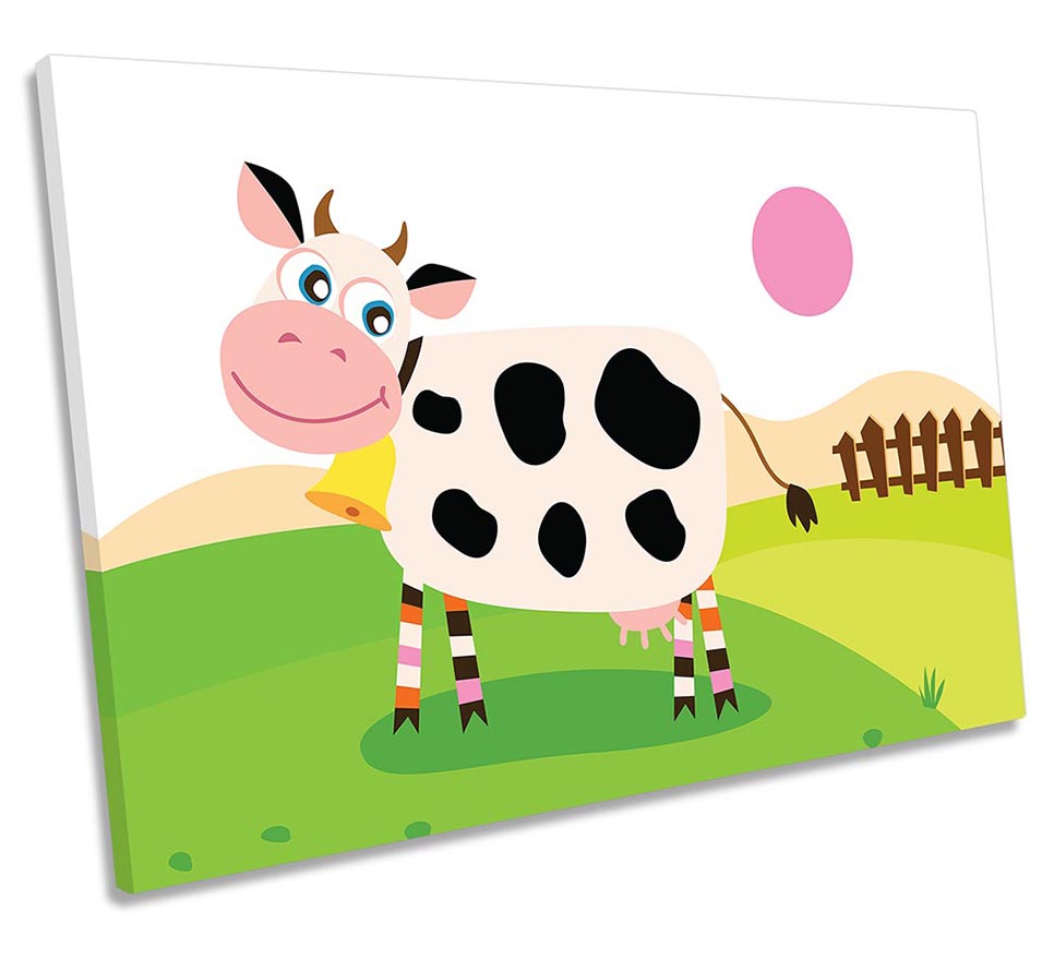 Cartoon Cow Kids Room