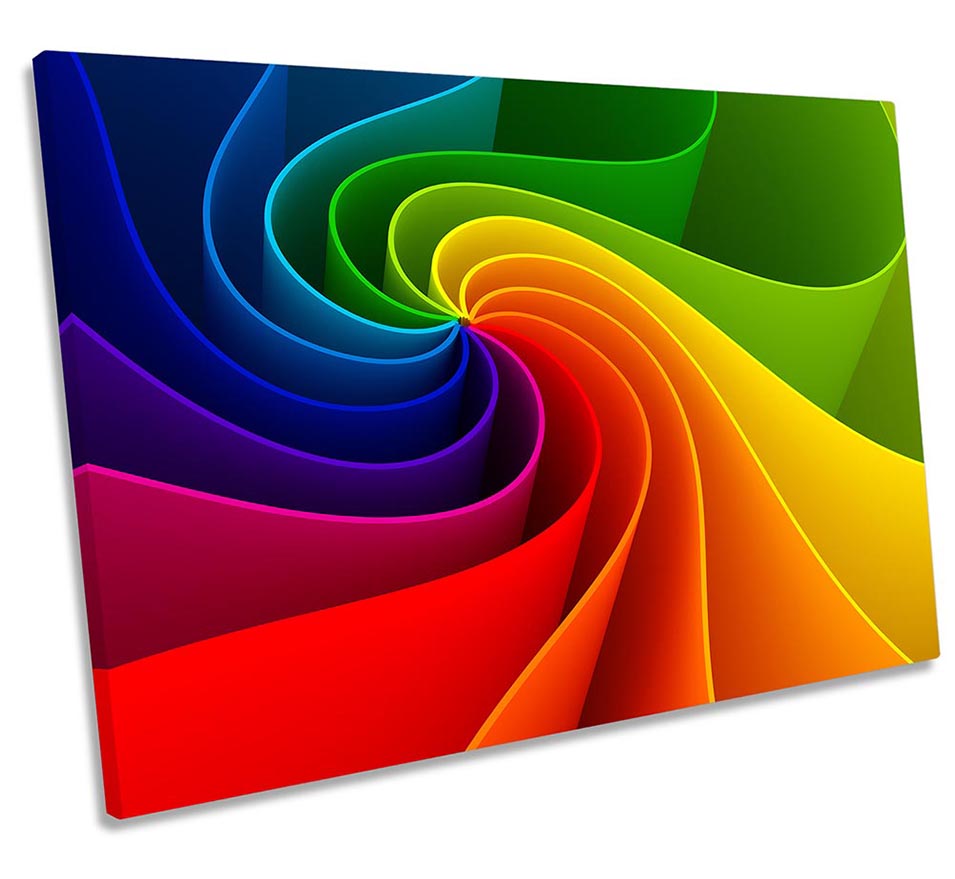 Abstract Rainbow Design