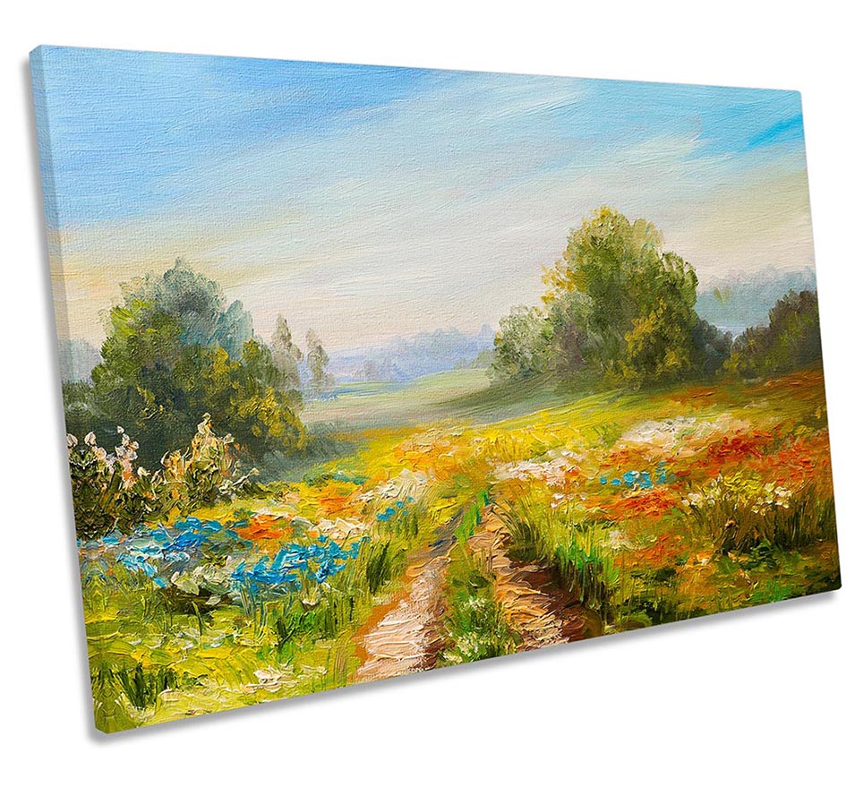 Countryside Floral Field