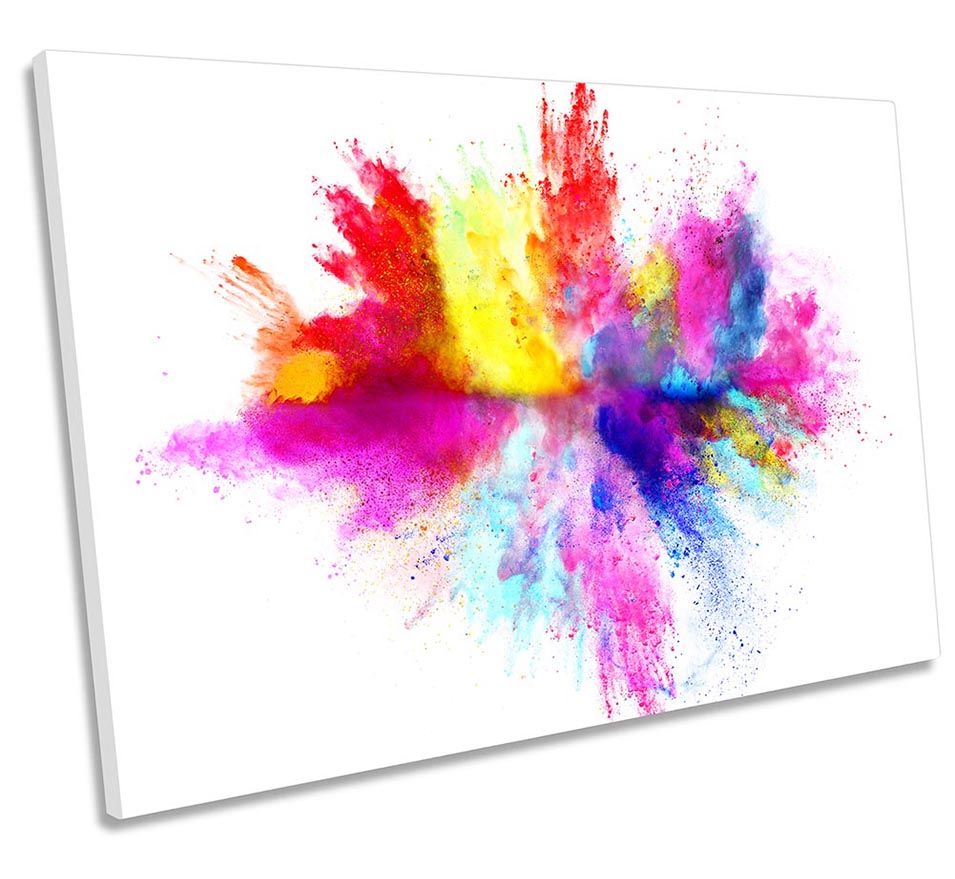 Abstract Colour Splash Explosion