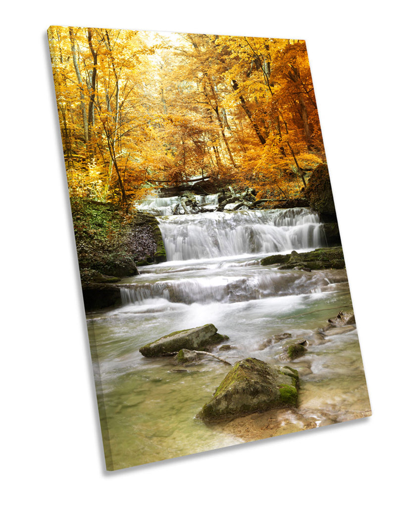 Waterfall Forest River Landscape