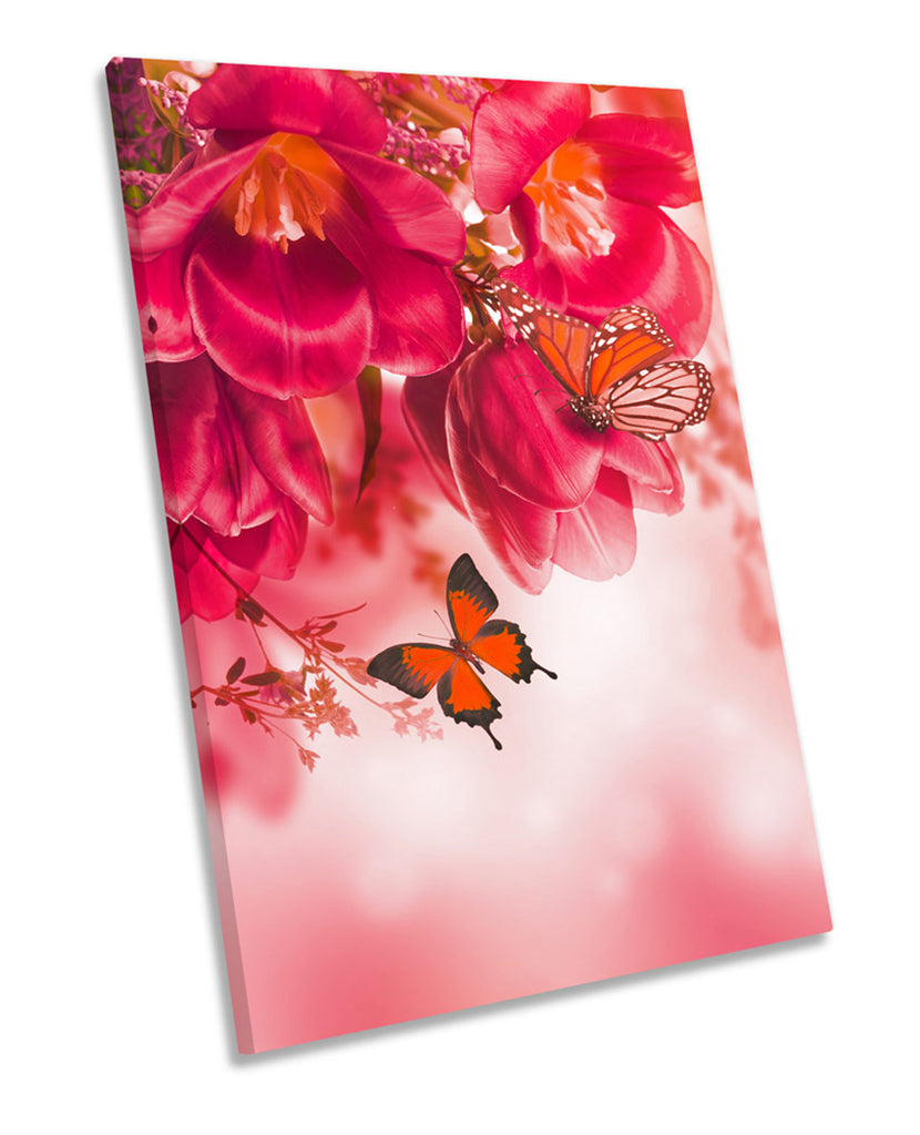 Butterfly Floral Flowers