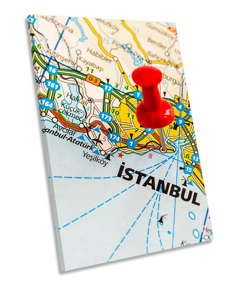 Istanbul Turkey Map