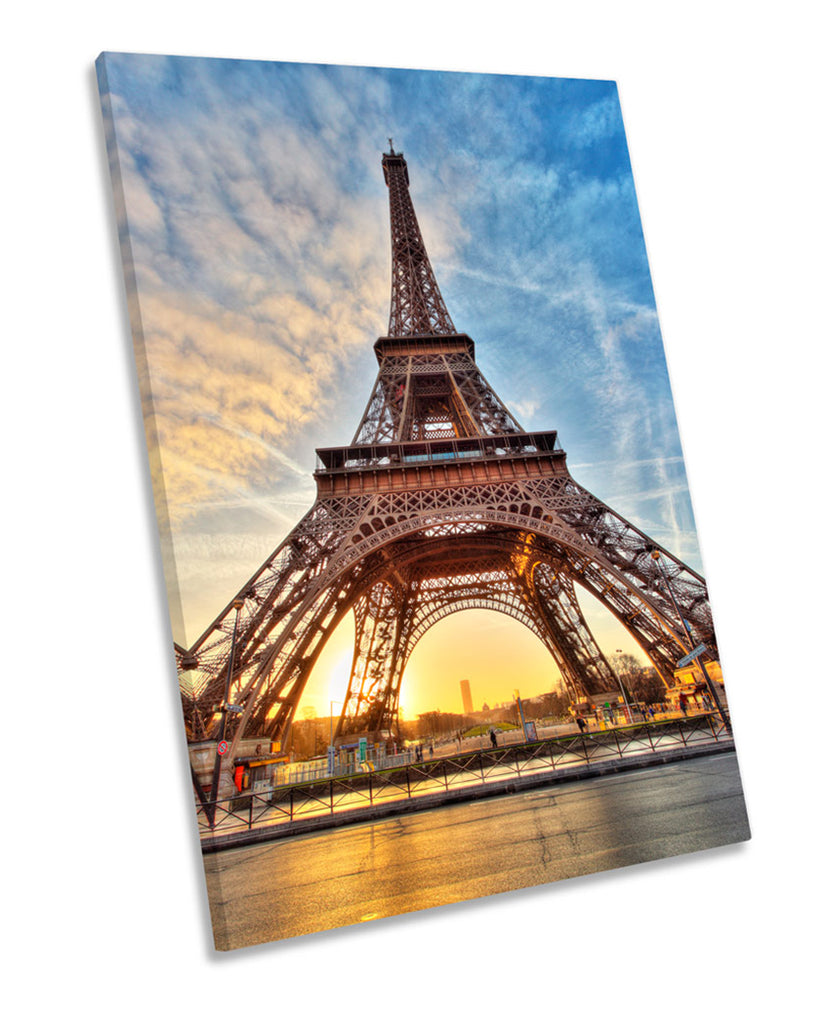 Eiffel Tower Sunset Paris