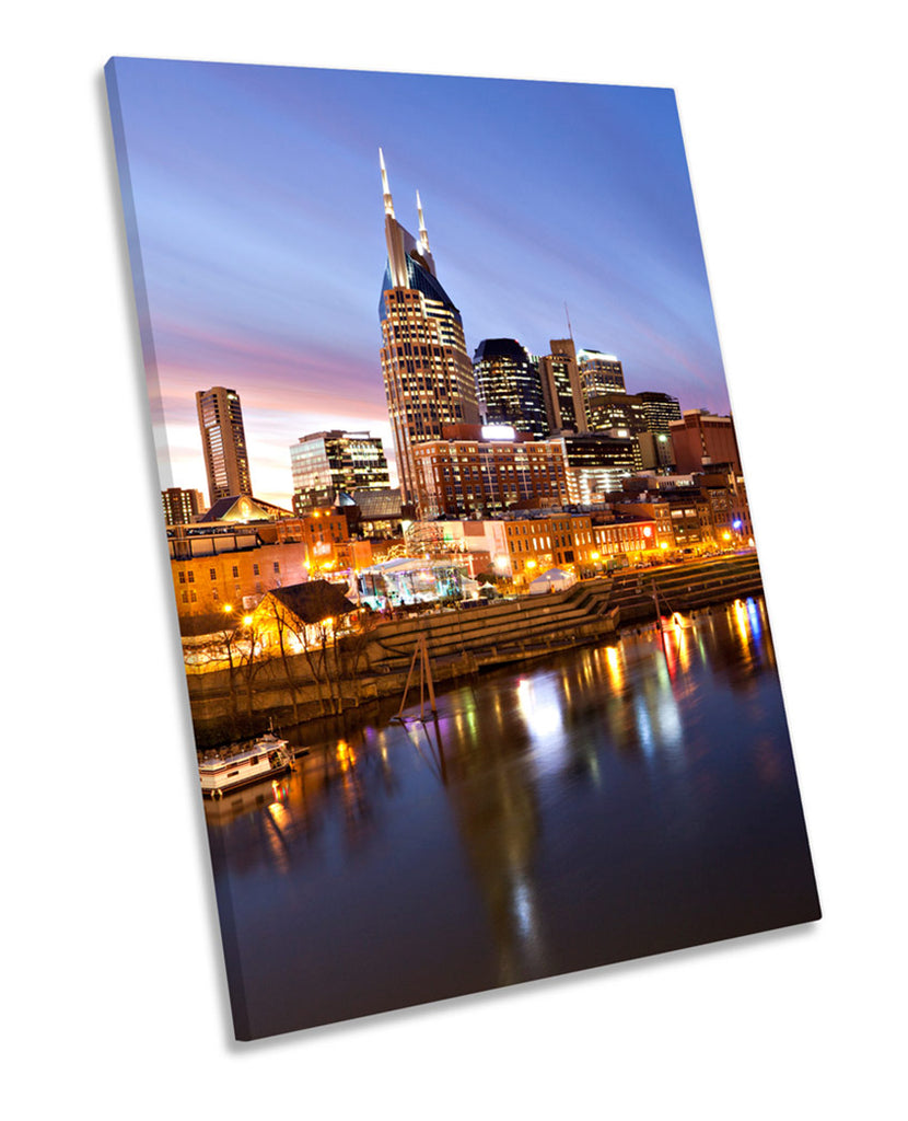 Nashville City Skyline Tennessee