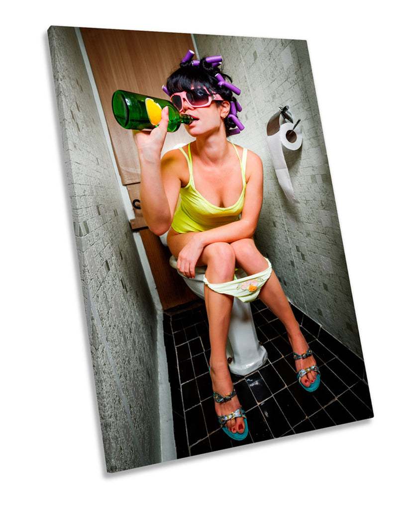 Girl Drinking Toilet Urban