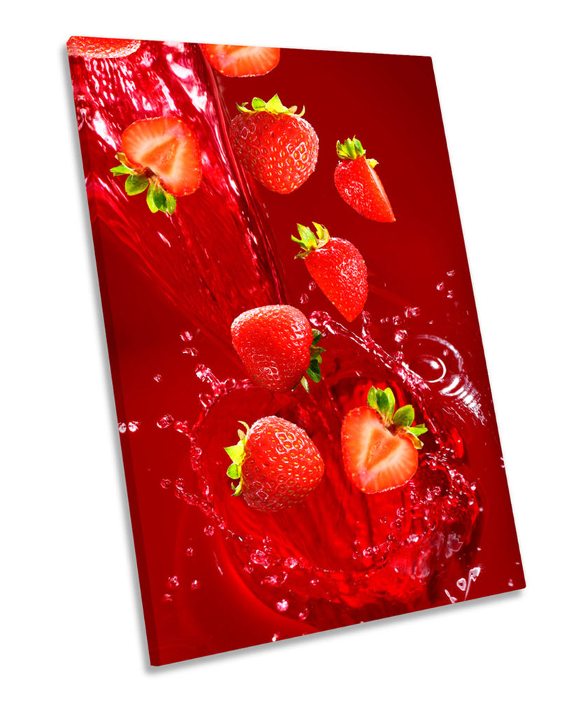 Strawberry Splash Red Kitchen