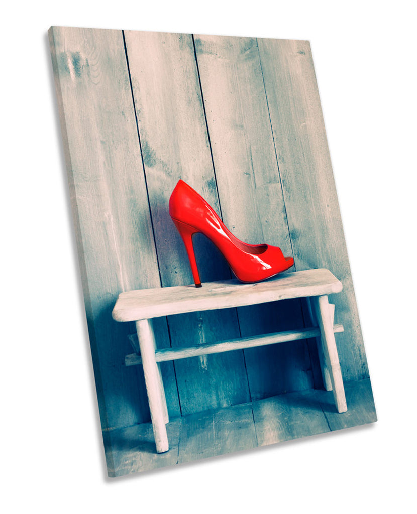 Red High Heel Shoe Fashion