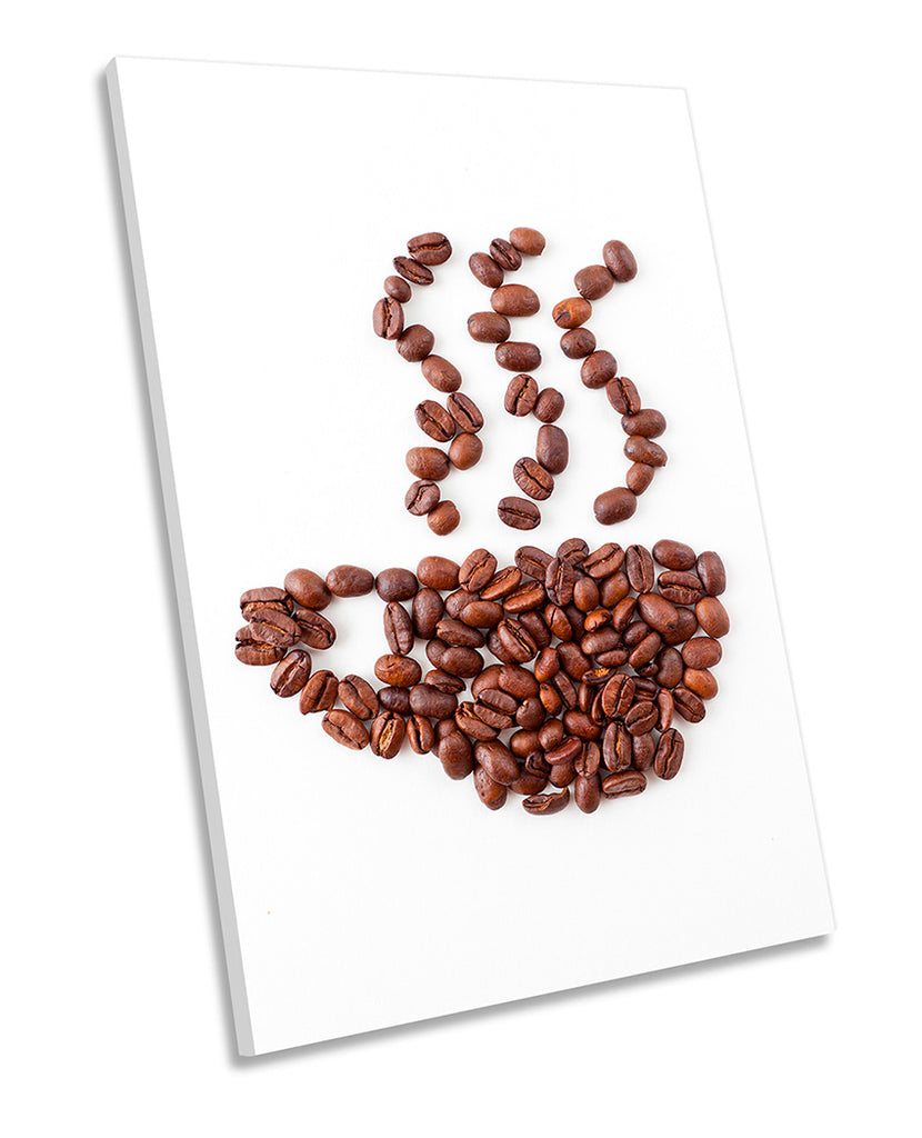 Brown Coffee Beans Cup