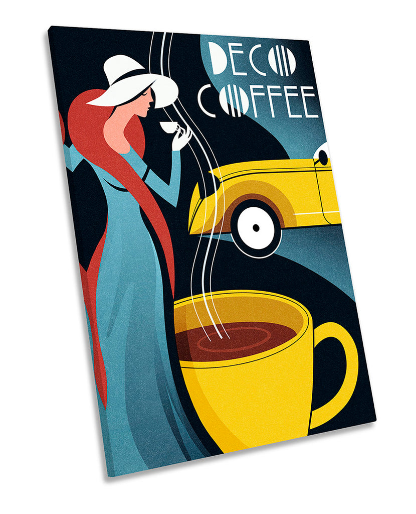 Art Deco Coffee Retro
