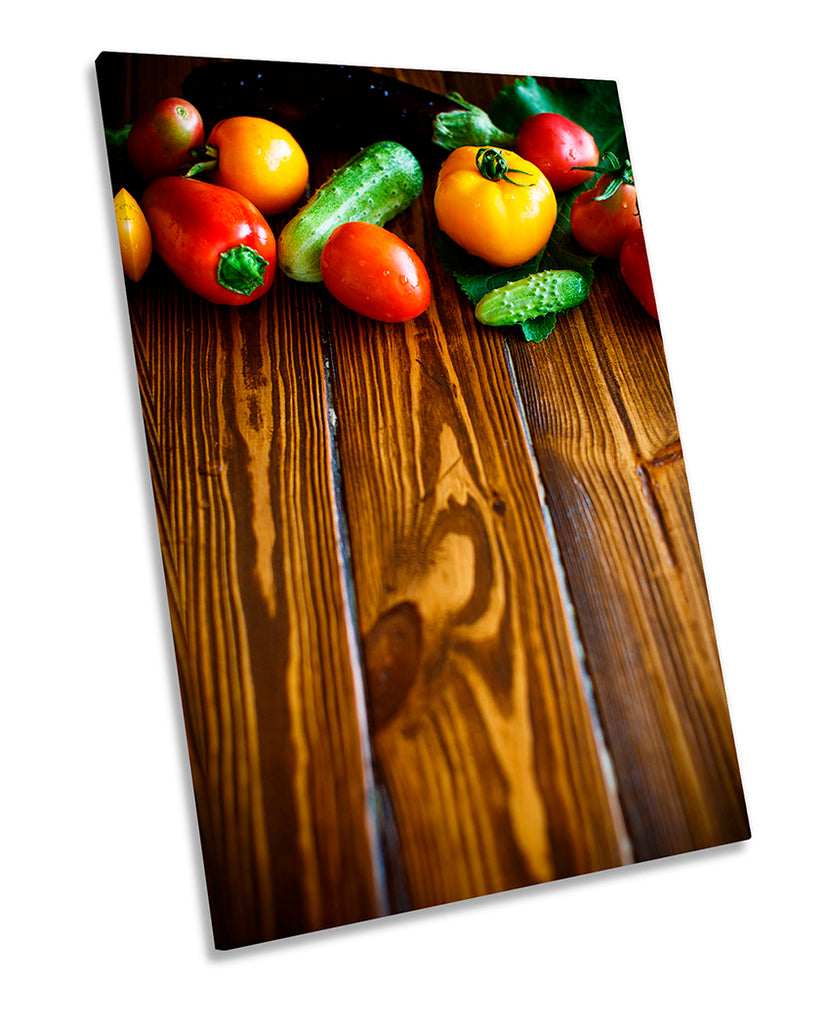 Fresh Fruit Veg Floorboards