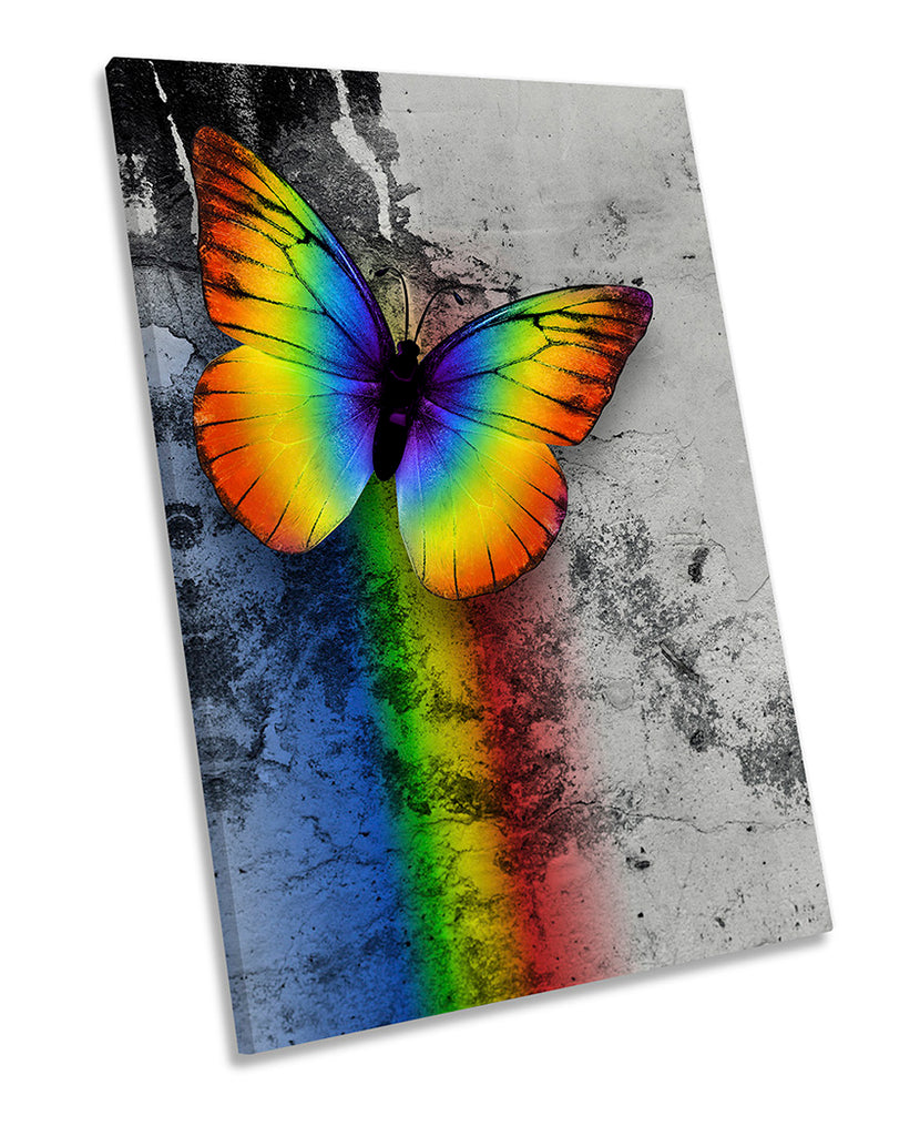 Rainbow Butterfly Multi-Coloured