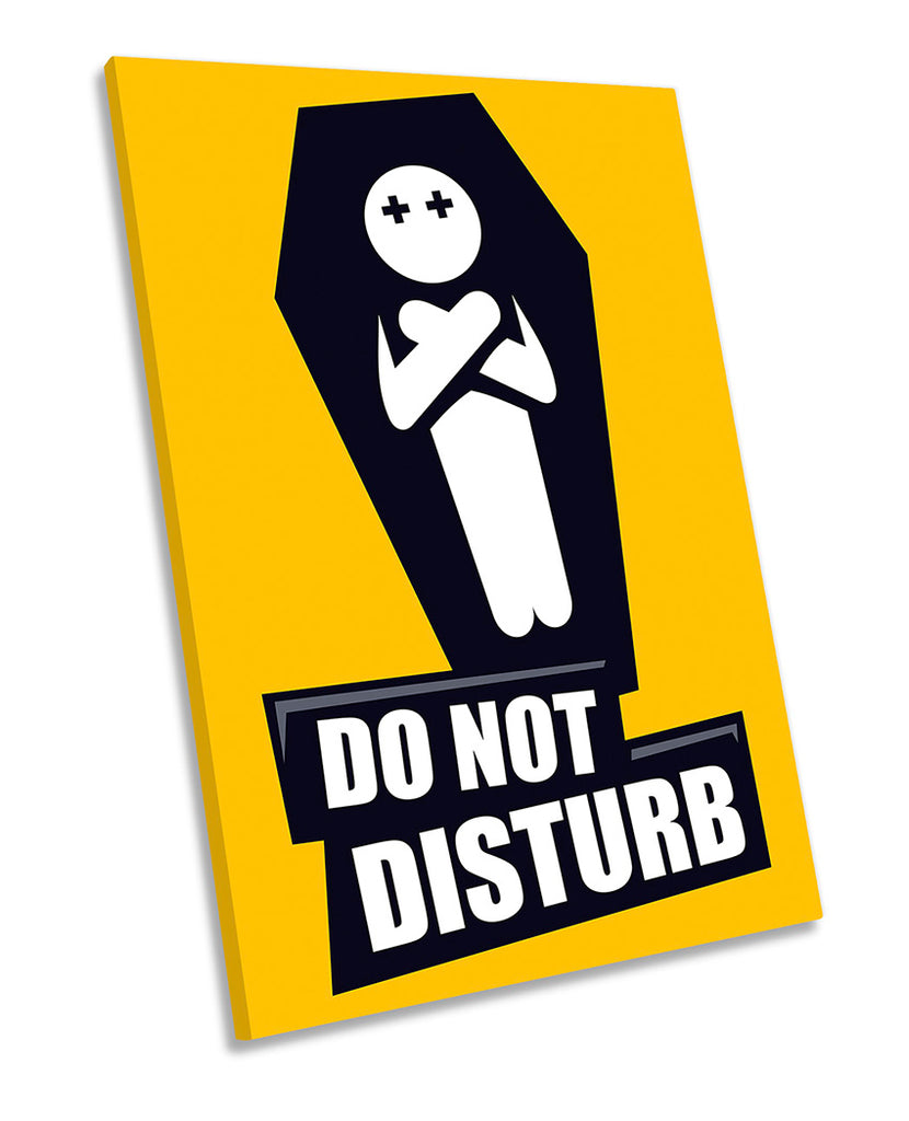 Do Not Disturb Teenager Yellow