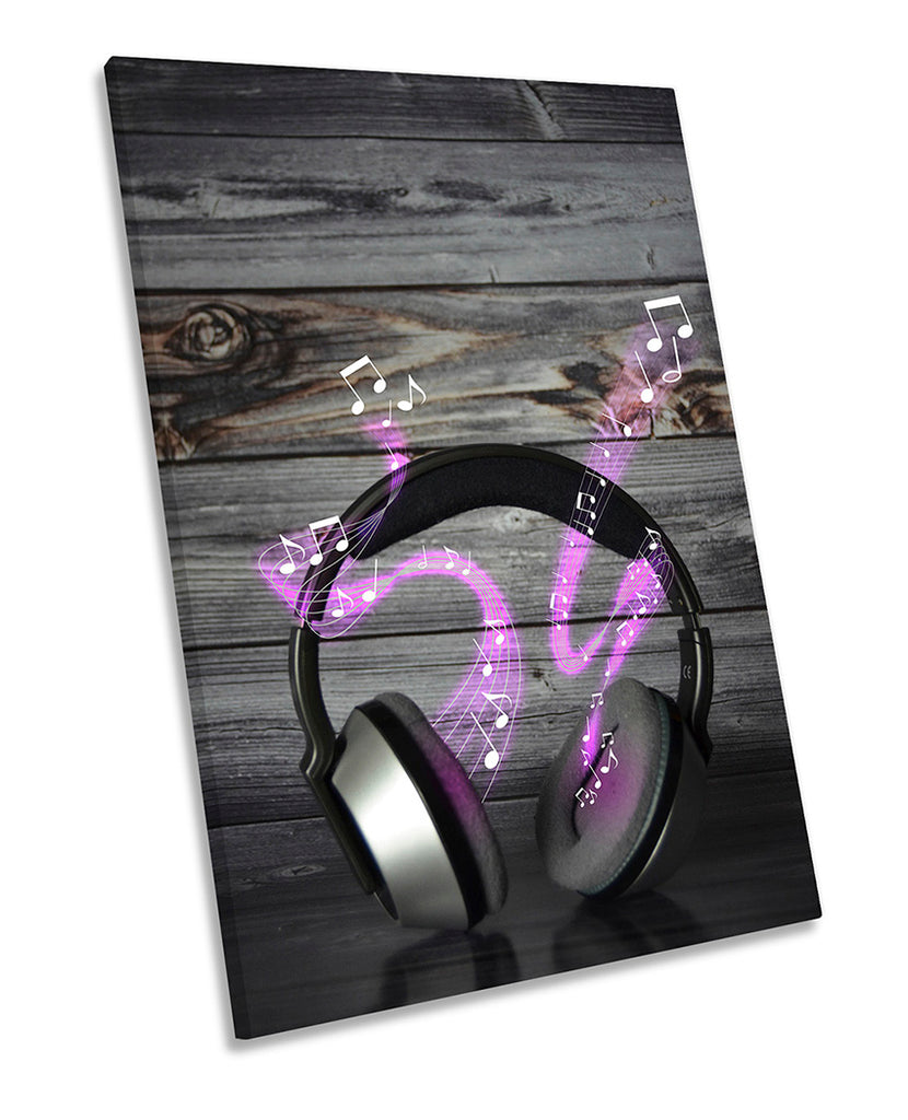 Headphones Music Modern Pink