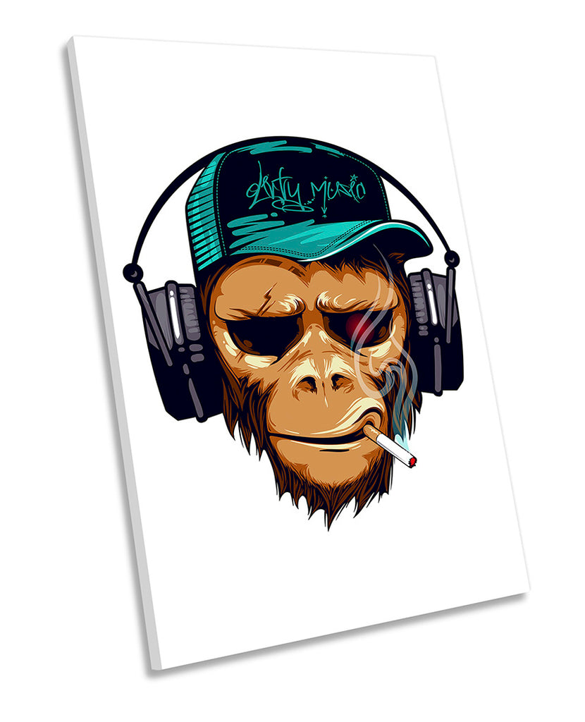 Monkey DJ Headphones Multi-Coloured