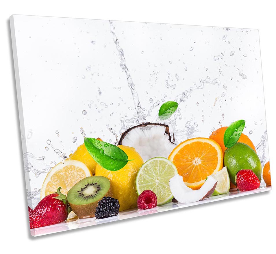 Fresh Fruit Kitchen Splash Multi-Coloured