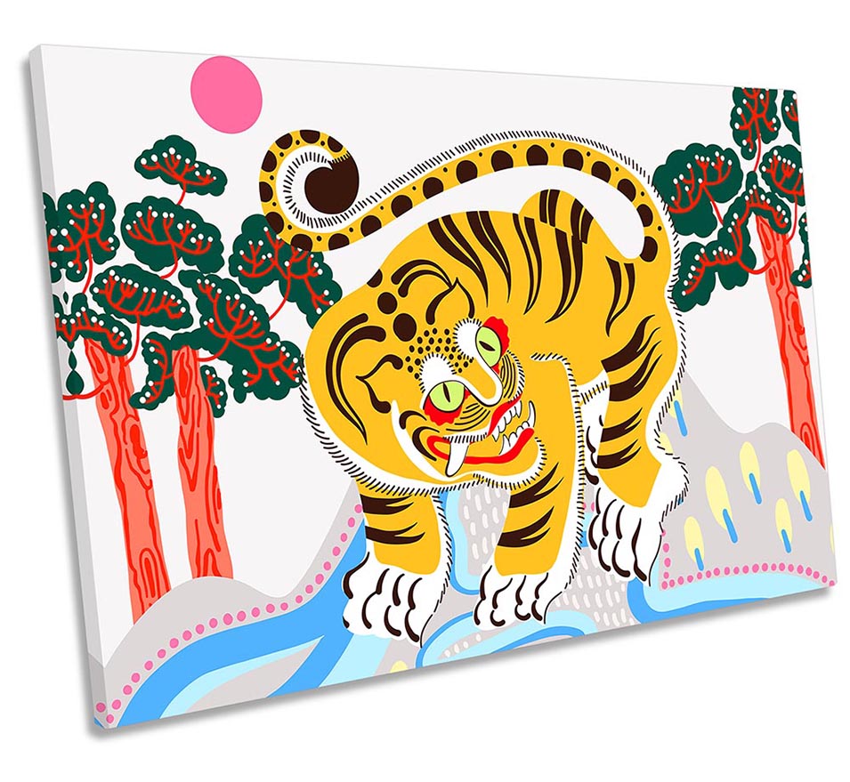 Tiger Korean Style Traditional Yellow