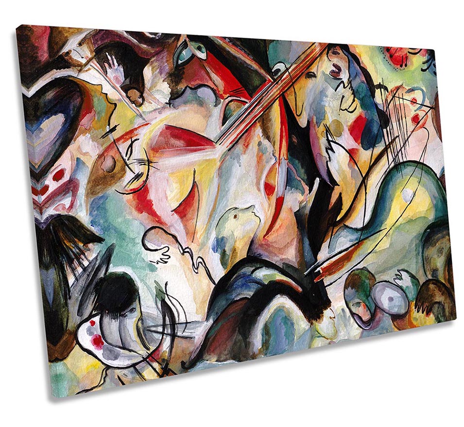 Abstract Orchestra Music Multi-Coloured