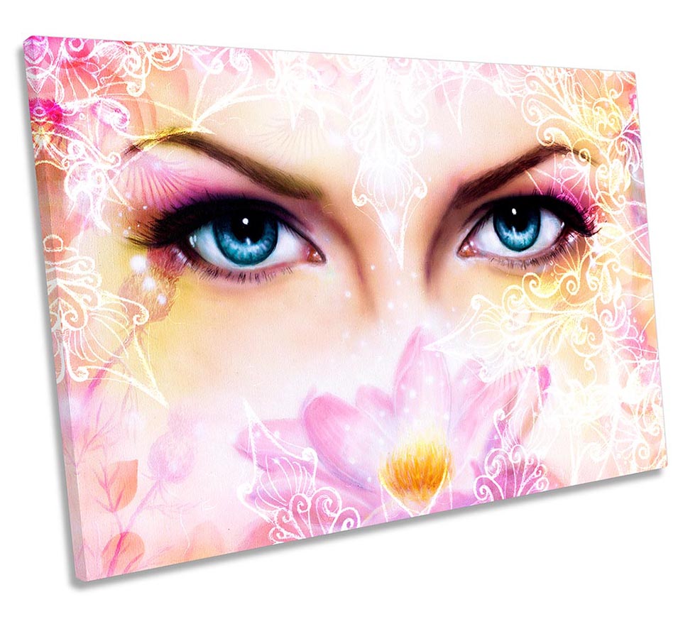 Beauty Eyes Floral Salon Pink