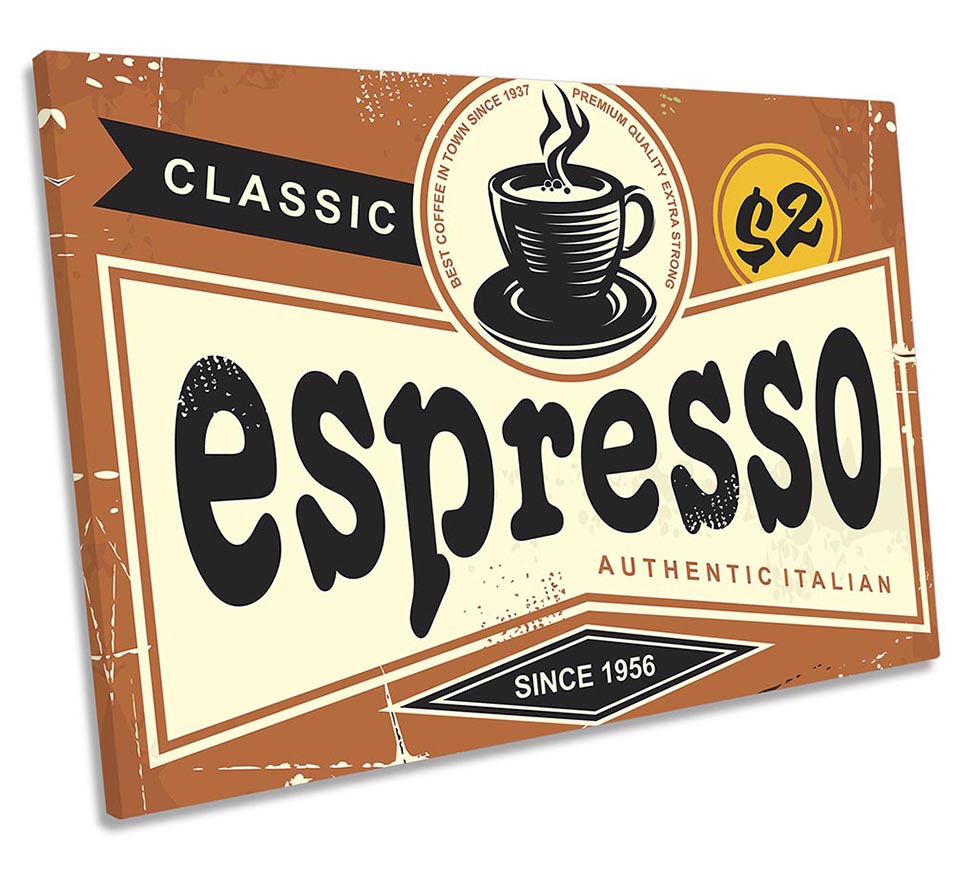 Espresso Retro Kitchen Brown