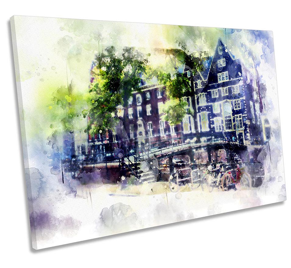 Amsterdam The Netherlands Street Multi-Coloured