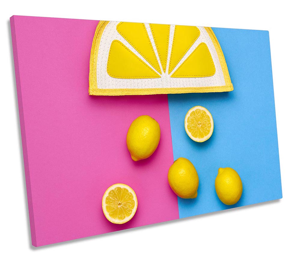 Lemon Slices Fruit Kitchen Multi-Coloured