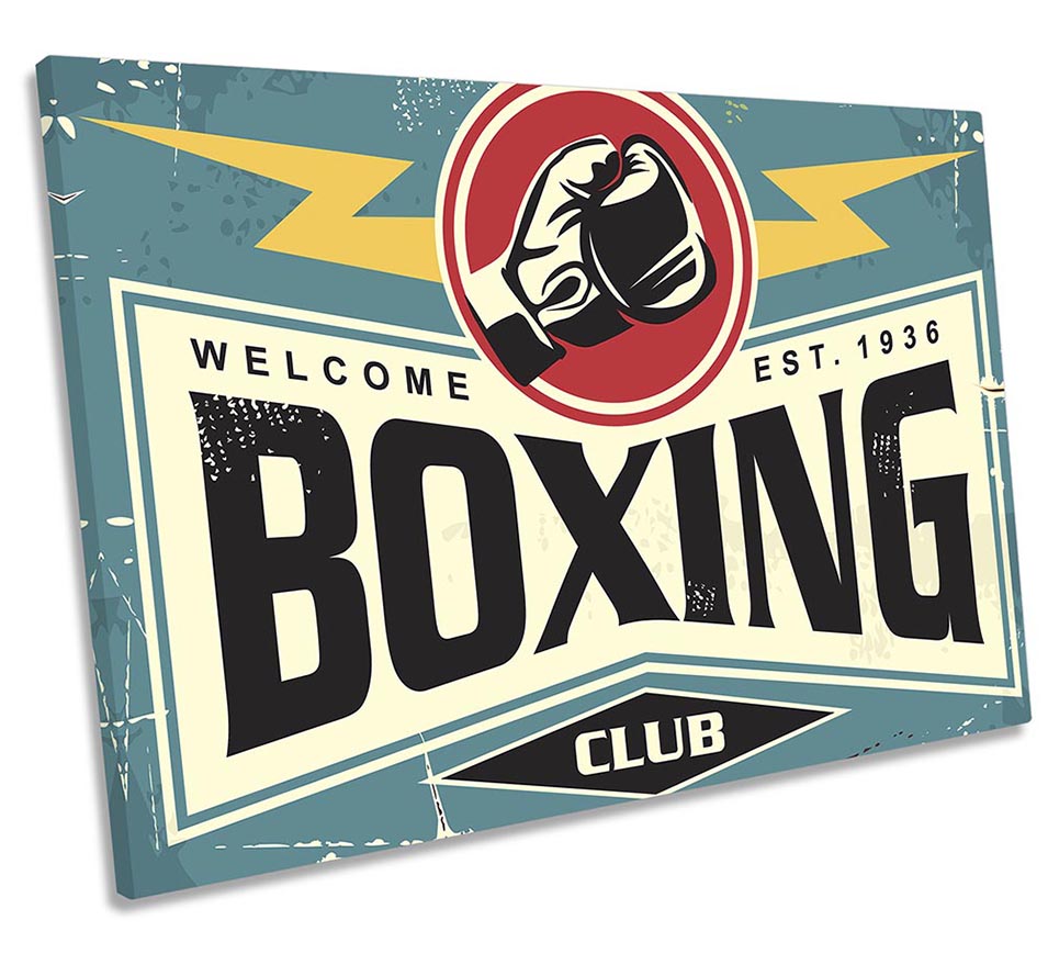 Boxing Gym Retro Green
