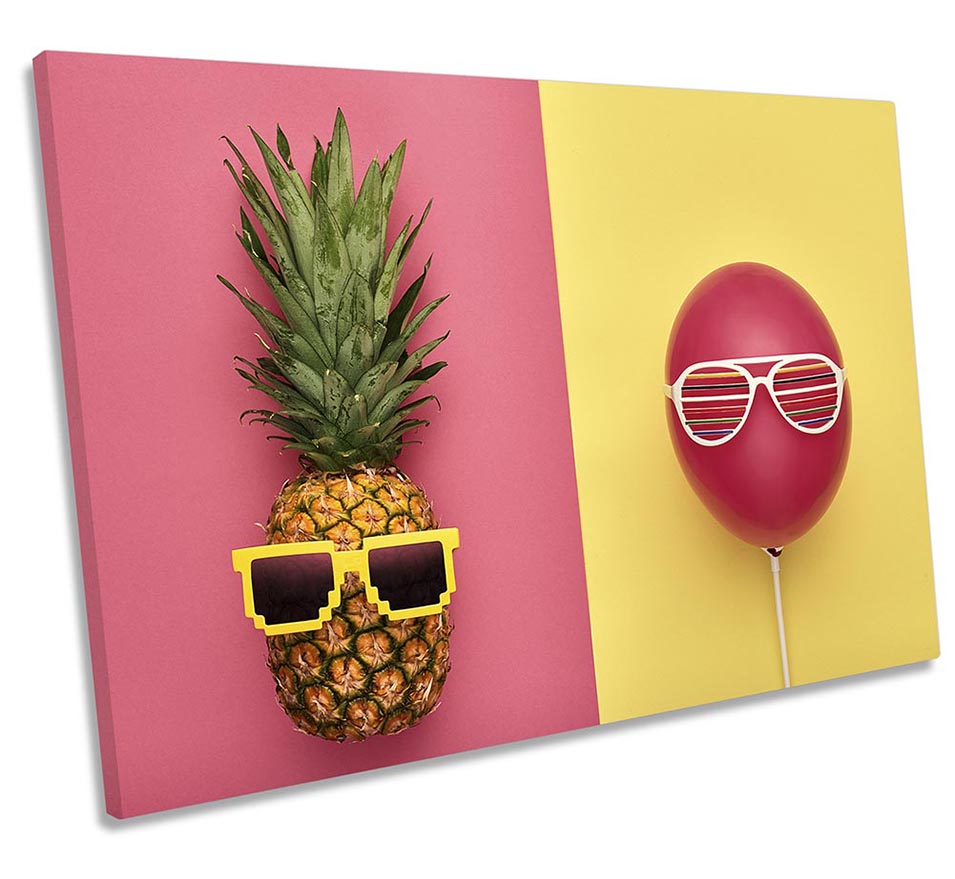 Pineapple Balloon Sunglasses Multi-Coloured